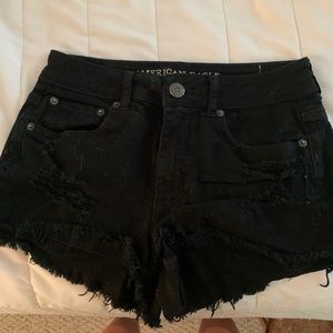 High waisted shorts